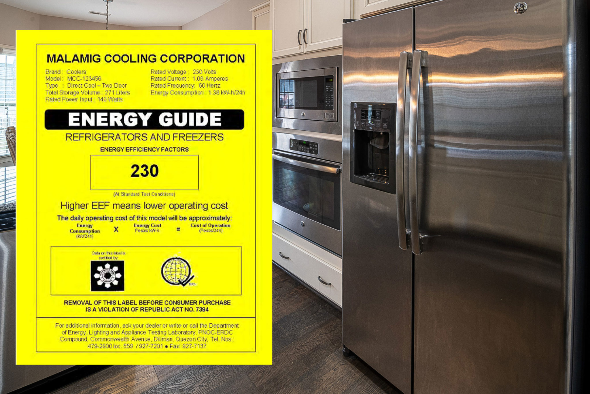 Understanding the Energy Guide Label (EEF and EER Label) Philippines