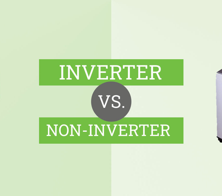 inverter vs. non-inverter washing machine