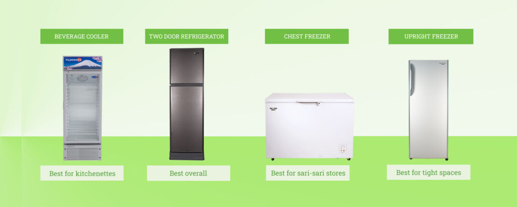 refrigerators for home business